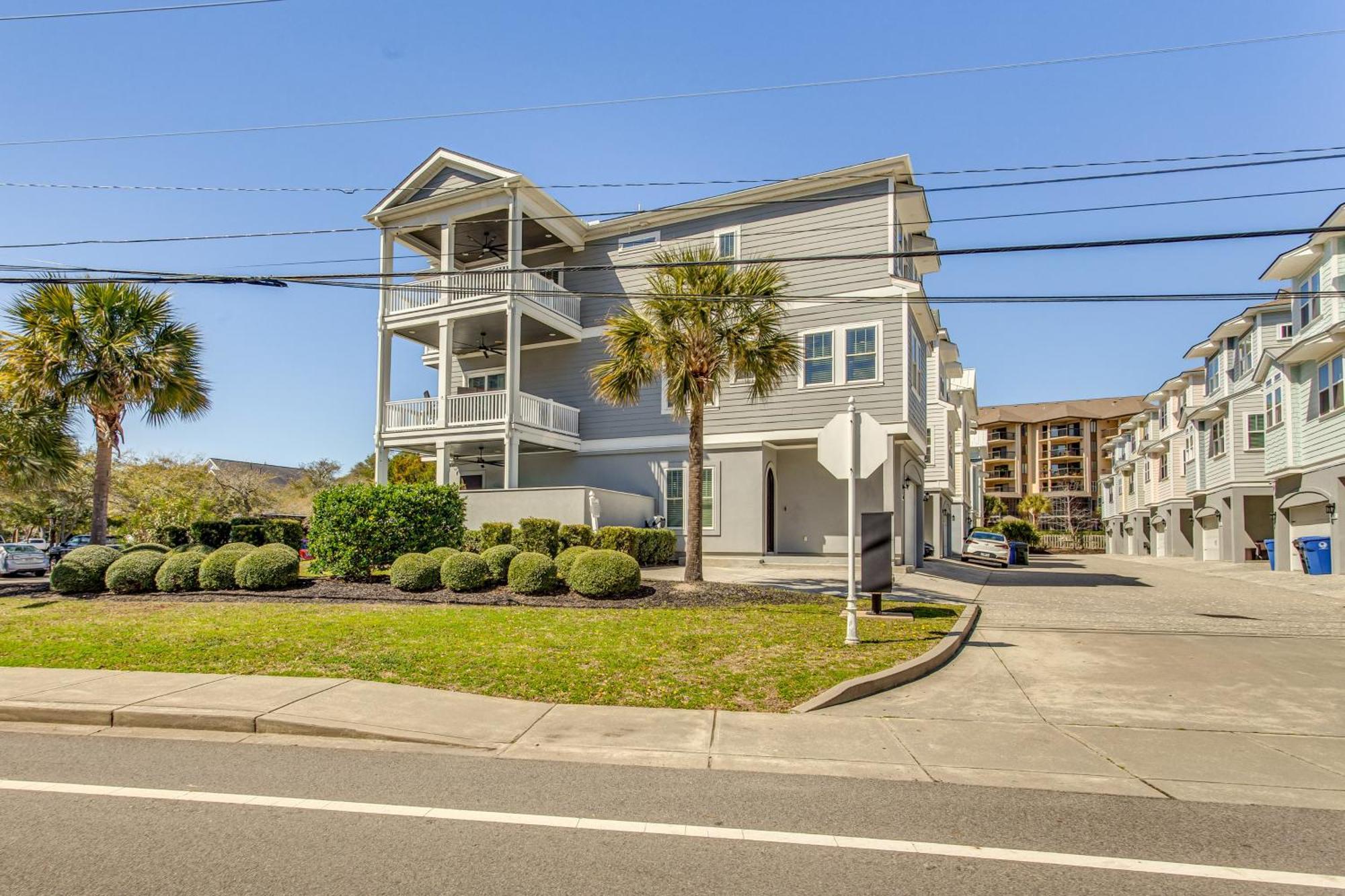 Myrtle Beach House With Hot Tub, Walk To Beach Kültér fotó